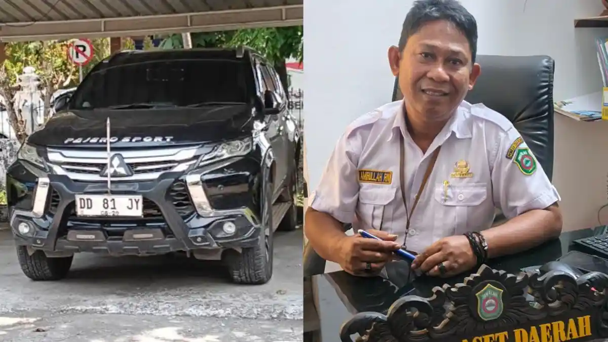 Mobil Pajero Eks Ketua DPRD Takalar Sudah Dibeli Lewat Lelang