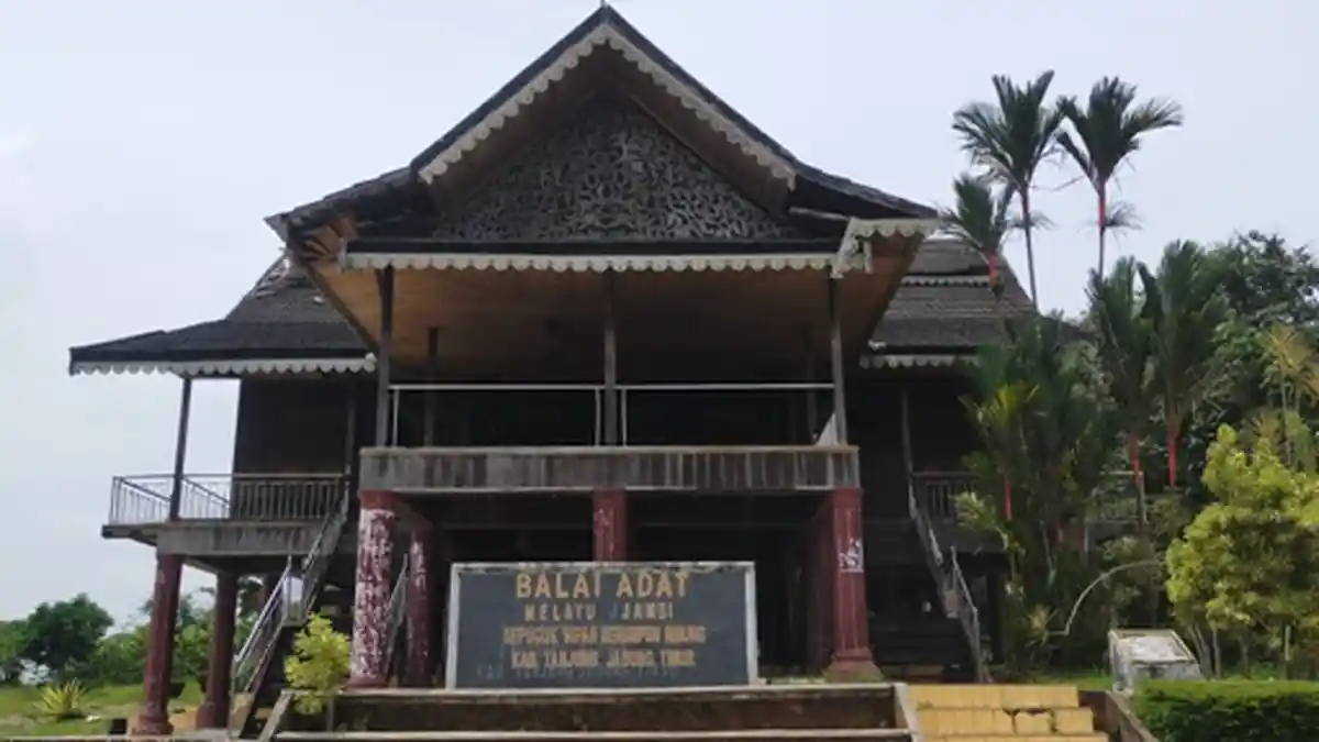 Kondisi Balai Adat Tanjabtim Semakin Usang, Sudah Beberapa Tahun Tak Diperbaiki