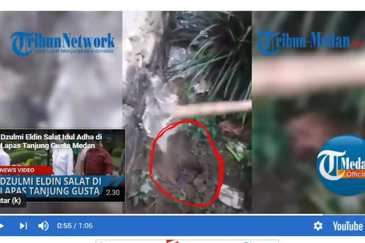 VIDEO PENAMPAKAN Batu Hitam 2,2 Kg Dari Langit Tapteng, Josua Hutagalung: Batu Panas dan Serap Air