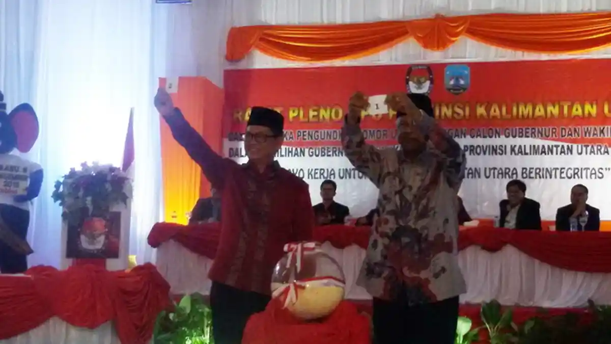 Jusuf-Marthin Nomor Urut 1, Irianto-Udin Nomor Urut 2