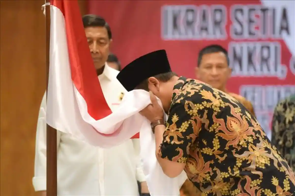Wiranto Peluk Mantan Anggota DI-TII: Ikar Setiap pada Pancasila