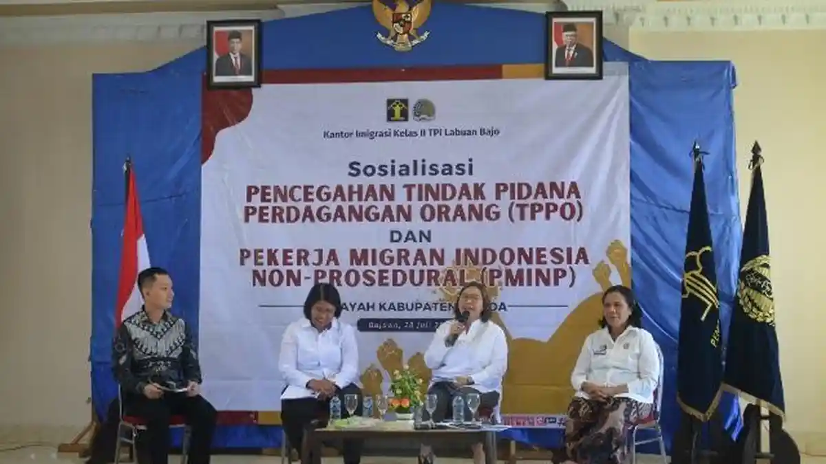 Cegah TPPO dan PMI non-Prosedural, Imigrasi Labuan Bajo Gelar Sosialisasi di Ngada