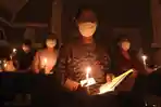 Digelar Secara Terbatas, Misa Malam Natal di Gereja Santo Petrus Pekalongan Berjalan Lancar