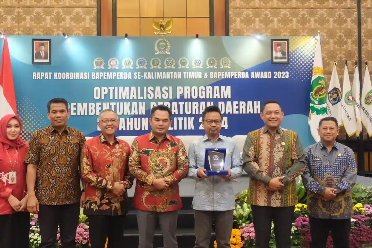 Gelar Bapemperda Award 2023, Bapemperda DPRD Kaltim Rapat Koordinasi