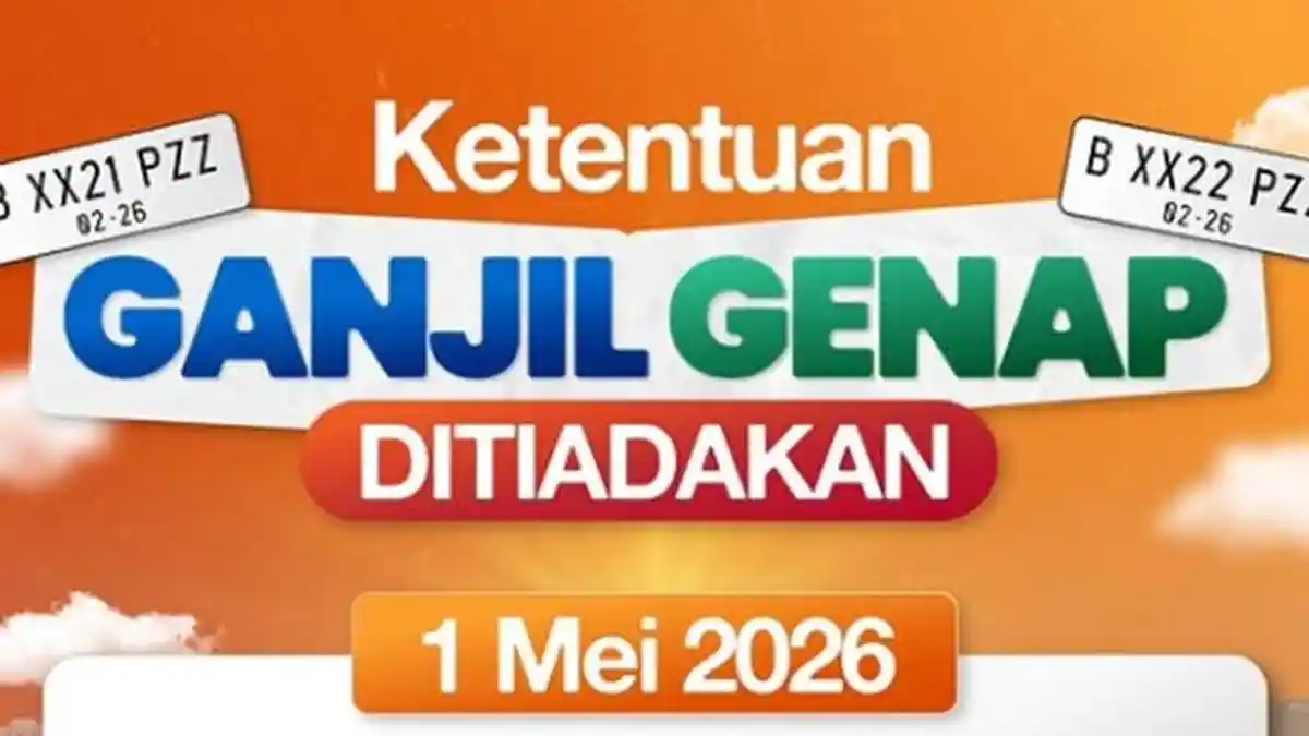 Ganjil Genap di Jakarta Jumat 1 Mei 2026 Ditiadakan - Tribuntangerang.com