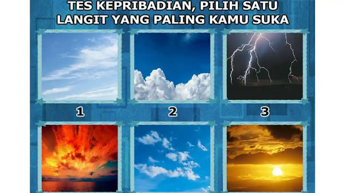 Tes Kepribadian: Pilih Satu Langit yang Kamu Suka dan Temukan Sosok Sebenarnya Dirimu!