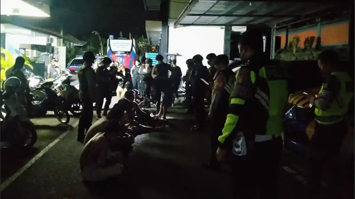 10 Pelajar Tertangkap Saat Balap Liar di Tabanan, Polisi Janji Jaga 24 Jam Arena Bypass Soekarno