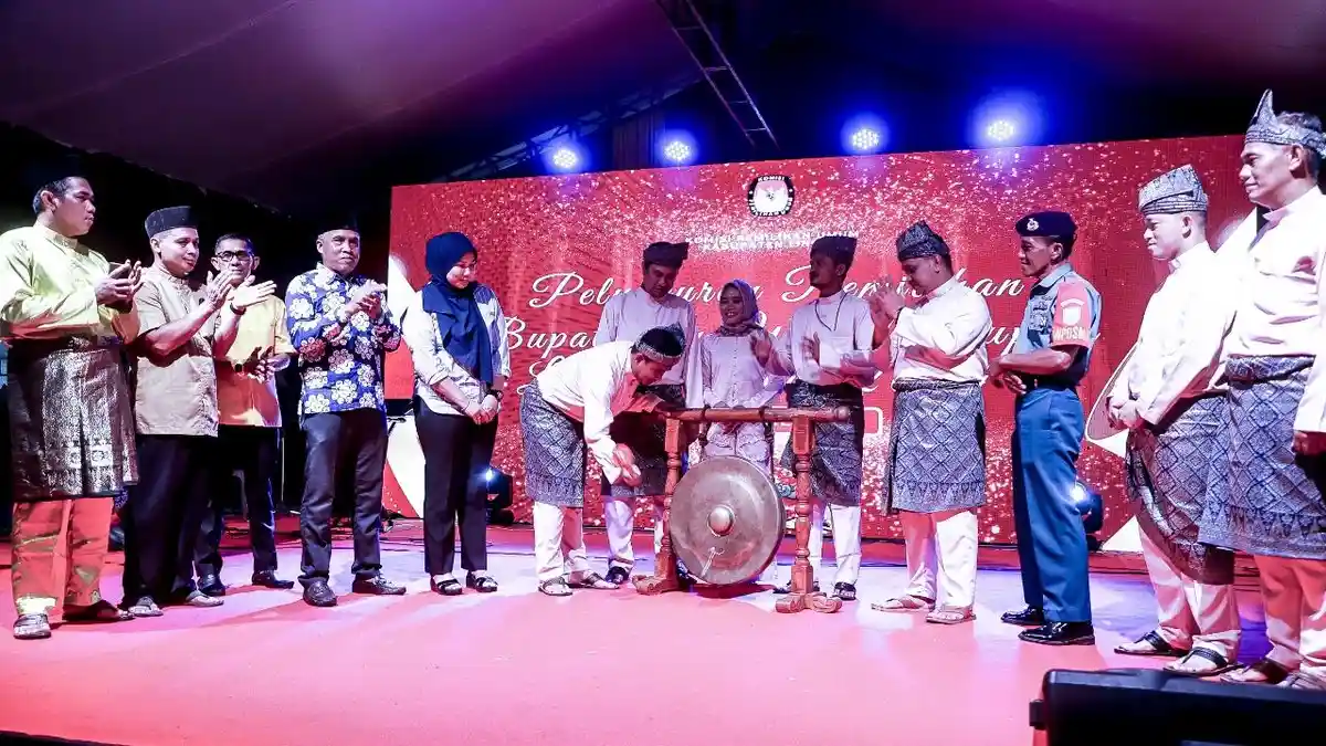 KPU Lingga Luncurkan Pilkada Serentak 2024, Jumlah TPS Diprediksi Bertambah