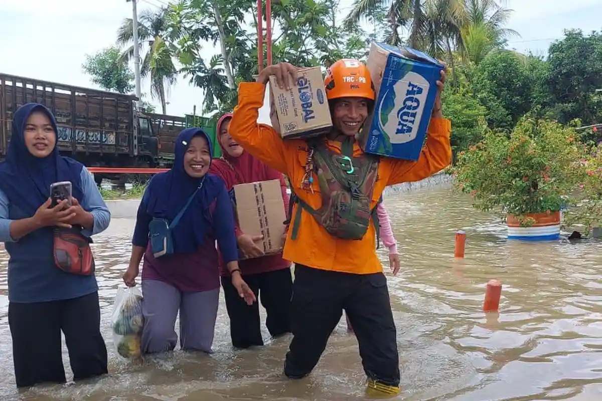 Banjir Rendam Ribuan Rumah Warga di Jatiroto Lumajang, Anak Sungai Bondoyudo Meluap Diguyur Hujan