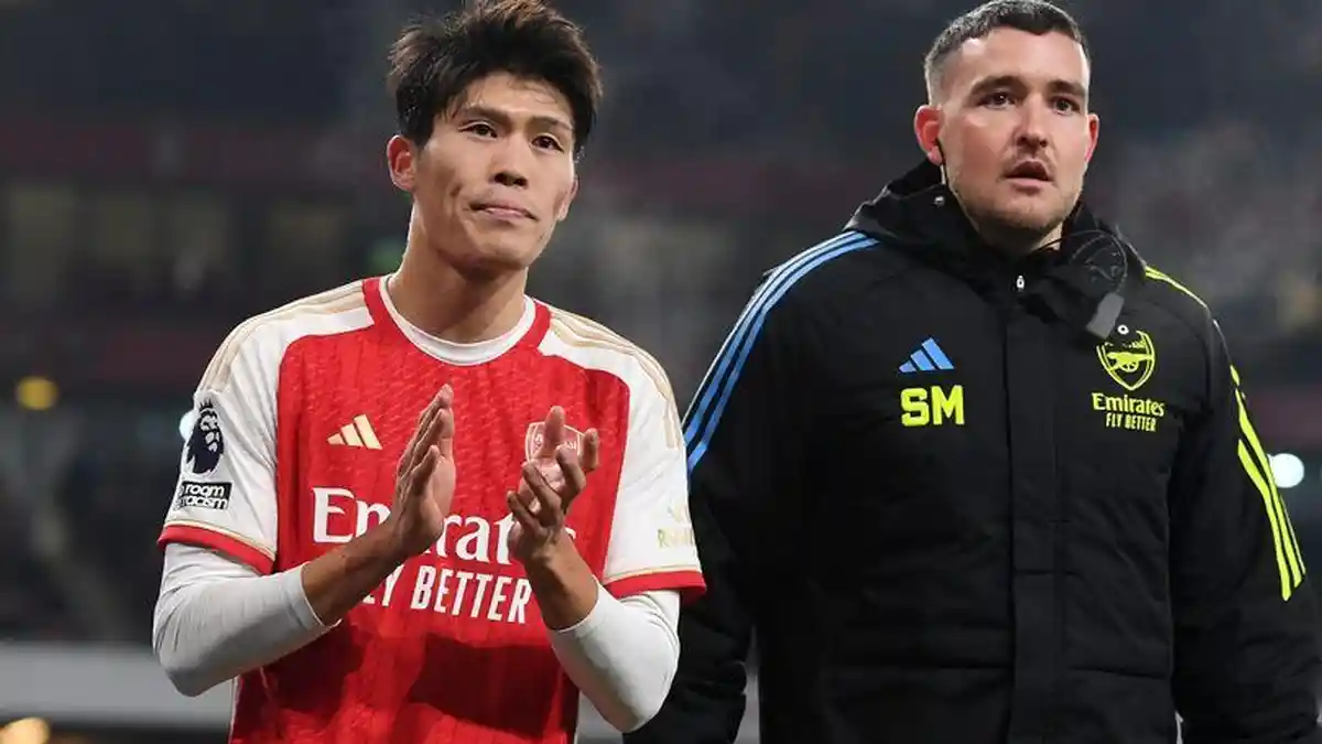 Arsenal Pimpin Klasemen Liga Premiere Namun Dihantam Isu Cidera, Tomiyasu Absen Hingga 2024