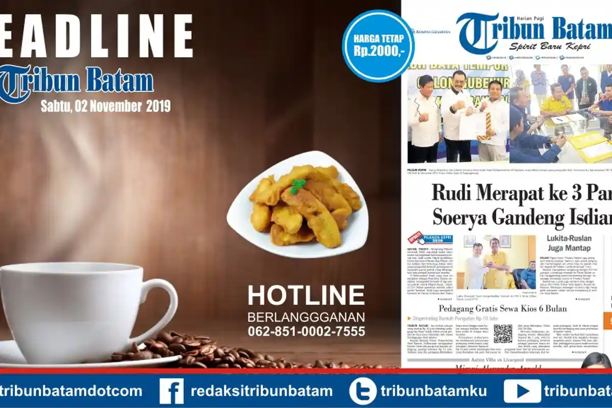 Rudi Merapat ke 3 Partai, Soerya Gandeng Isdianto Saat Pilgub Kepri 2020