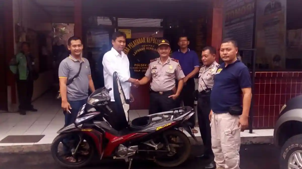 Motor Curian Dipakai Gaya-gayaan, Pengendara Mengaku STNK Ketinggalan