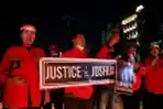 Aksi Mengenang 30 Hari Kematian Brigadir J