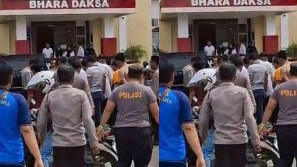 Pantas Pria ini Serang Polisi saat ada Razia Kendaraan, Sempat Kabur ke ...