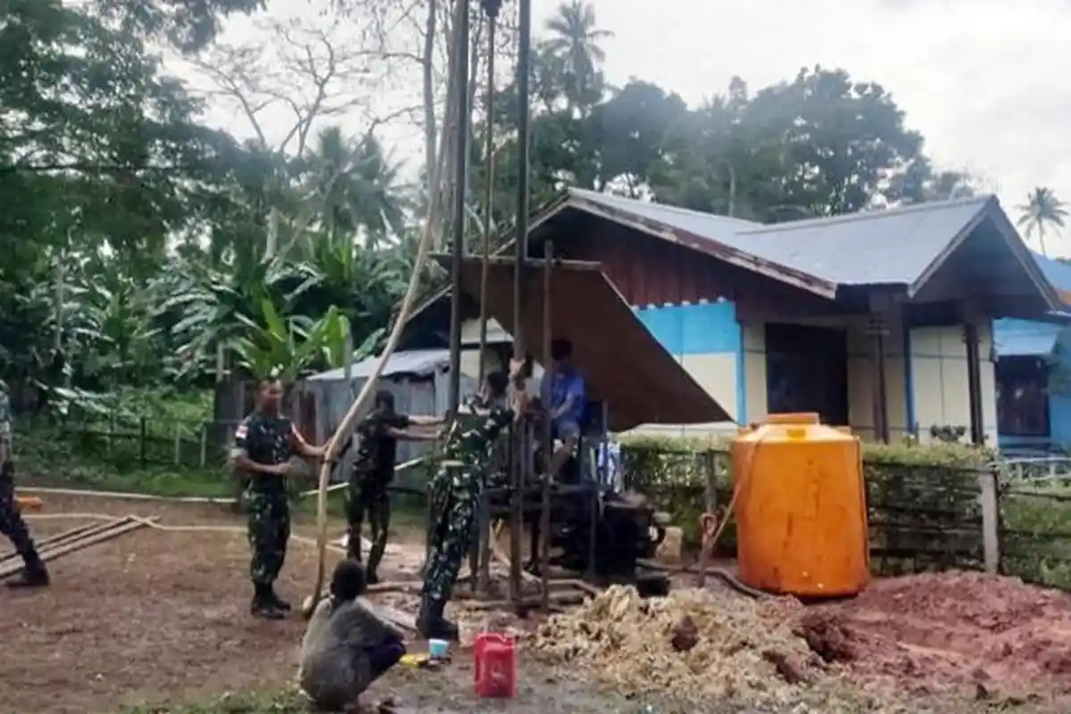 31 Sumur Bor Bakal Dibangun Kodim 1809/Maybrat, Cek Titik-titiknya