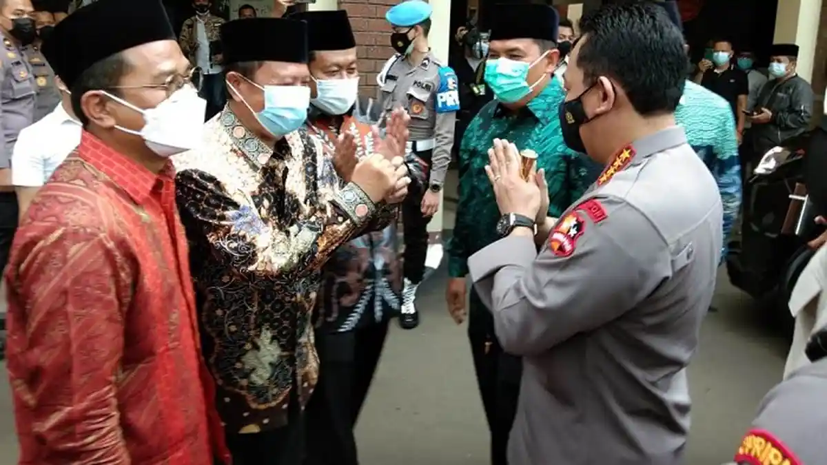 Silaturahmi ke PBNU, Kapolri Ungkap Dirinya Sudah Dianggap Warga Nahdliyin Cabang Nasrani