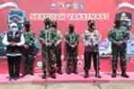 Panglima TNI, KASAL, Kapolri Dan Gubernur Jatim Tinjau Serbuan V