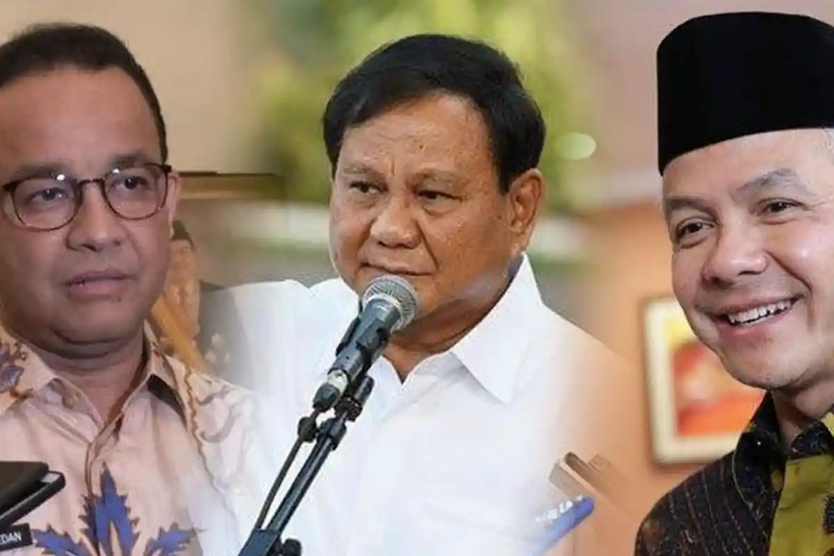 Prabowo, Ganjar dan Anies Paling Populer, Tapi Pemilih Prabowo Bergeser ke Anies? Simak Surveinya