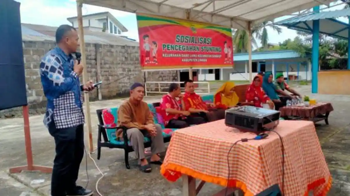 Cegah Stunting, Ketua PKK Lingga Harap Remaja Bisa Jaga Diri Dari Pernikahan Dini