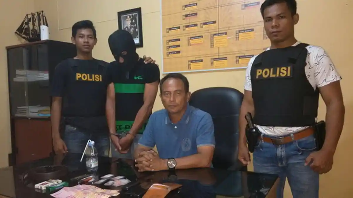 Ketahuan Jualan Sabu, Residivis Kasus Pencurian Diciduk