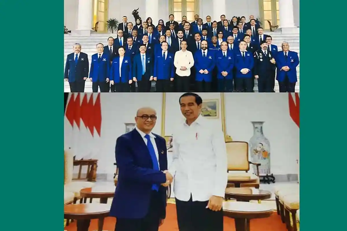 Syarif Abdullah Bertemu Presiden Jokowi di Istana Bogor