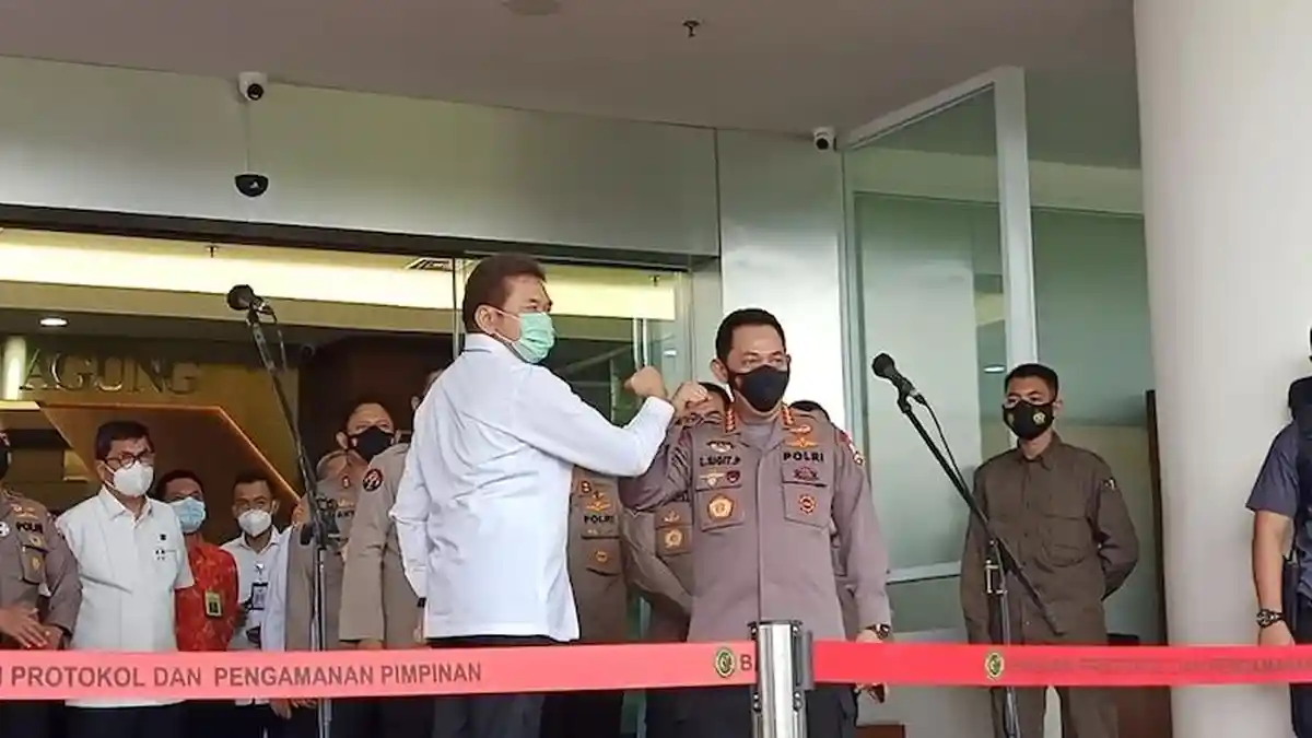 Kapolri Jenderal Sigit Temui Jaksa Agung, Ini Pembahasannya