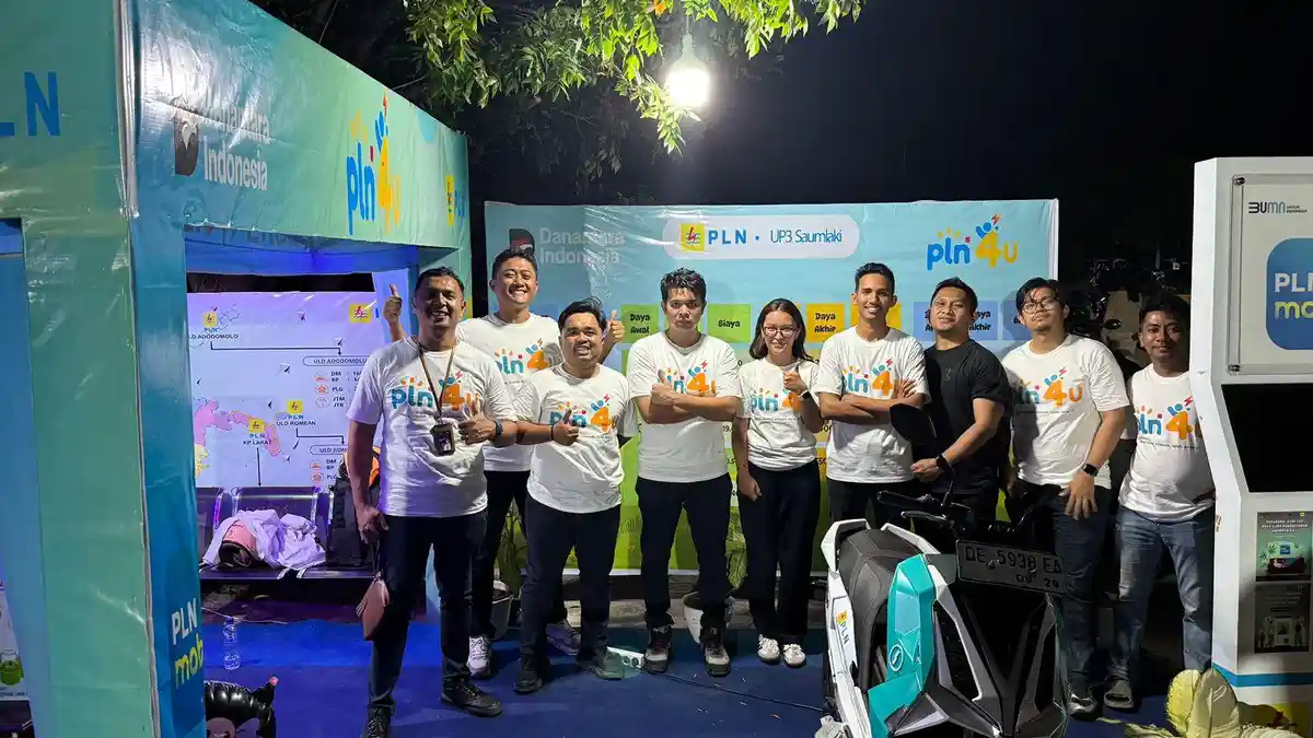 PLN UP3 Saumlaki Sukses Jaga Keandalan Listrik di Malam Puncak HUT ke-26 KKT