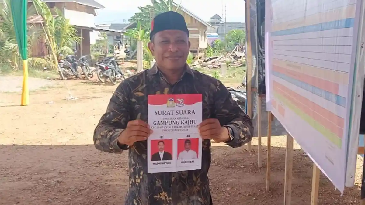 Khairizal Kembali Pimpin Kajhu Aceh Besar, Menang Telak dalam Pilchiksung