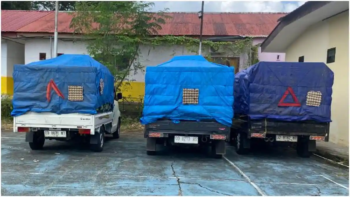 Lima Mobil Pengangkut Solar Ilegal dari Bulukumba Ditangkap di Sinjai, Tujuan Sulteng