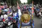 Napak Tilas Aremania Rayakan HUT Arema Cronus Ke-29