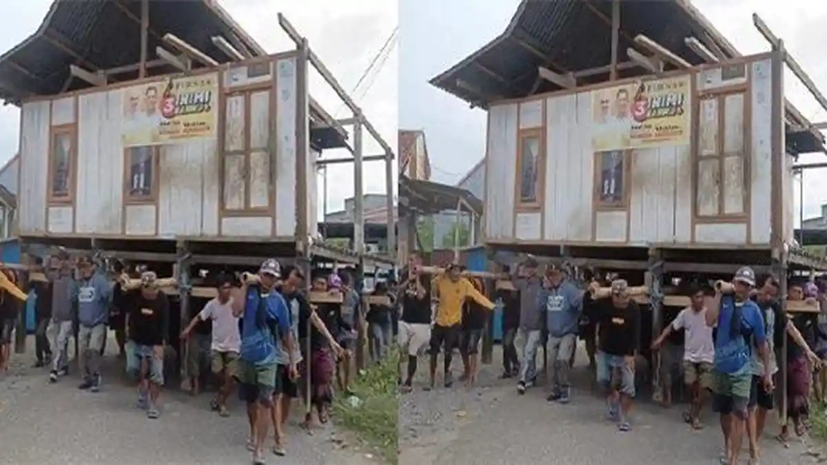 DUDUK Perkara Dua Rumah Warga di Sulsel Dipindah Paksa Gegara Baliho dan Beda Pilihan Calon Bupati