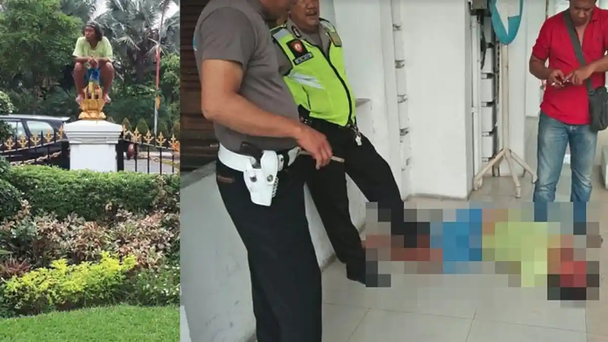 Kronologi Ditangkapnya Pria Pembawa Bom Molotov di Grahadi, Sempat Ditegur Hingga Lukai Polisi