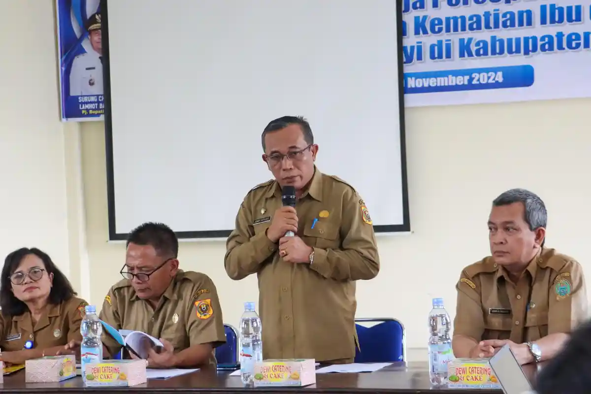 Pj. Sekda Dairi Jonny : Terjadi Kenaikan Menjadi 36 Kasus Kematian Bayi pada Tahun 2024