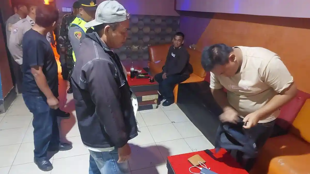 Personel Gabungan Gelar Razia, Sasar Tempat Hiburan Malam di Padangsidimpuan