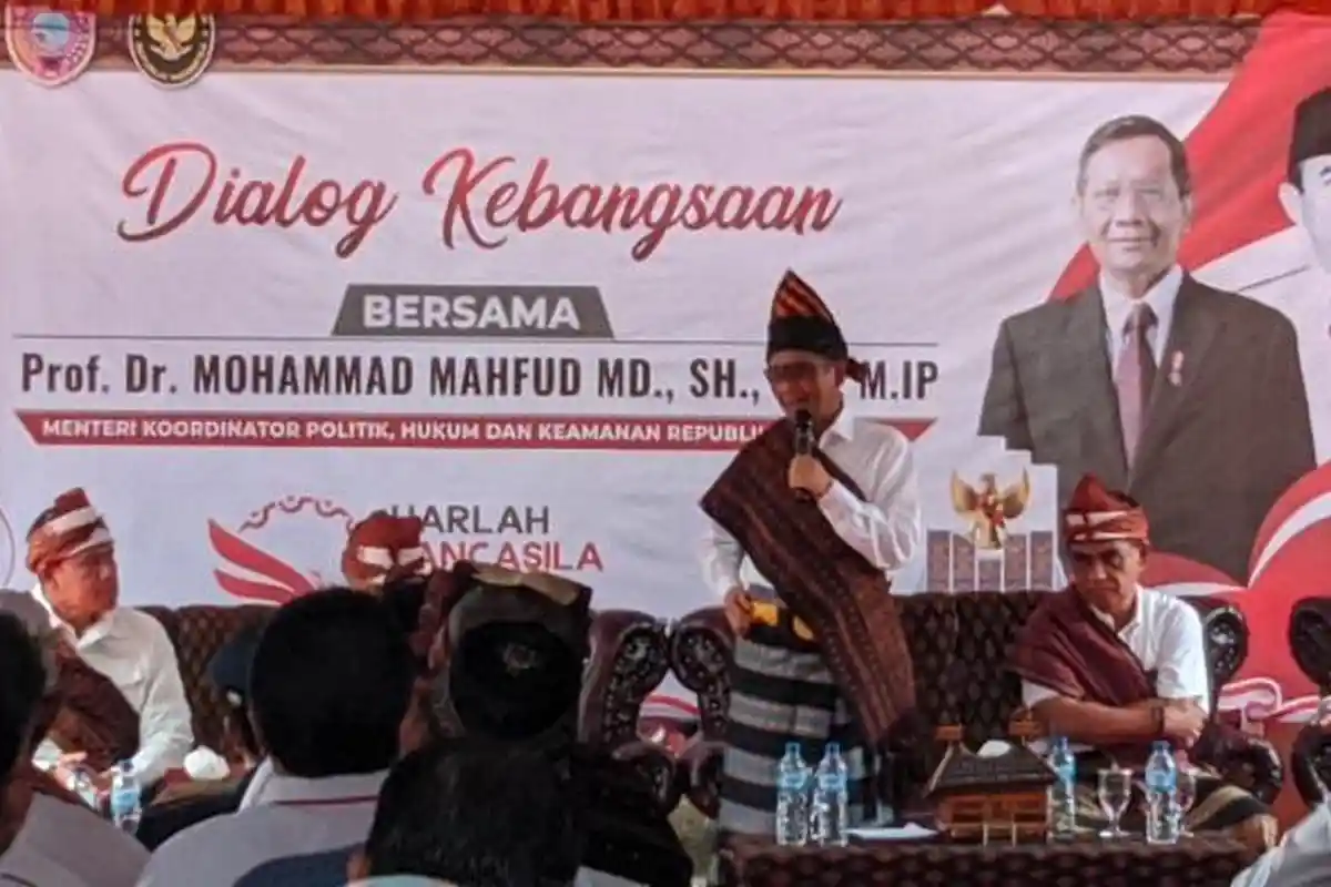 Begini Respon Mahfud MD Saat Diminta Peringatan Hari Pancasila Setiap Tahun Dilaksanakan di Ende