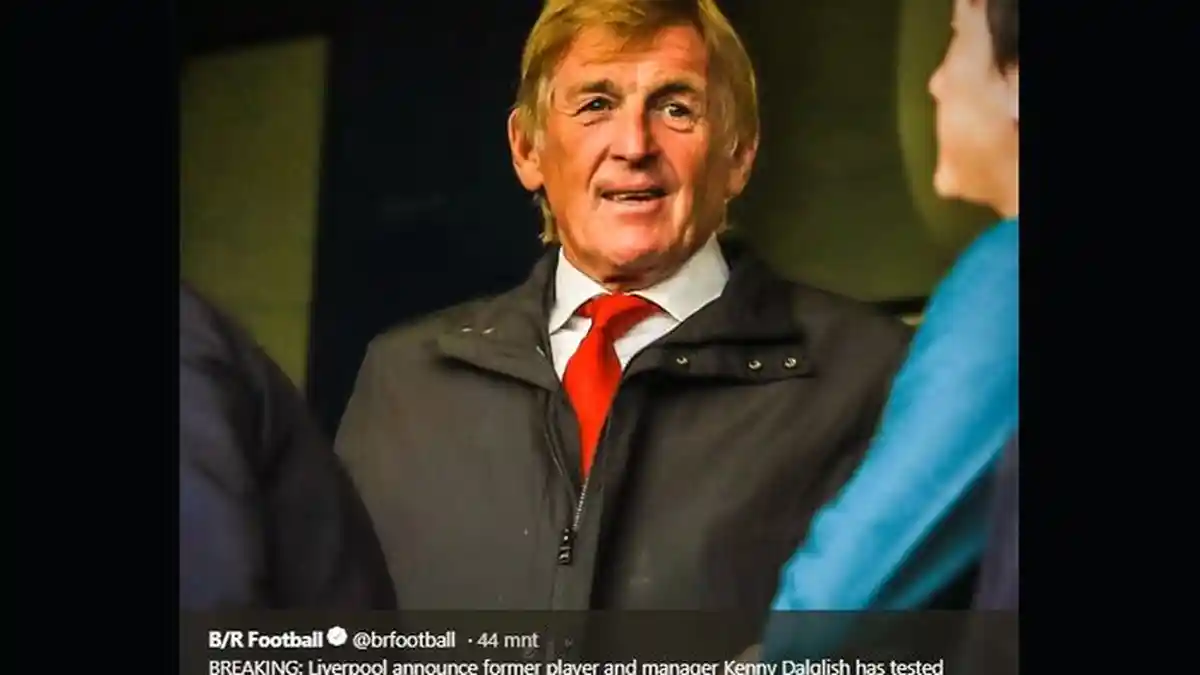 BREAKING NEWS, Legenda Liverpool Sir Kenny Dalglish Positif Terjangkit COVID-19