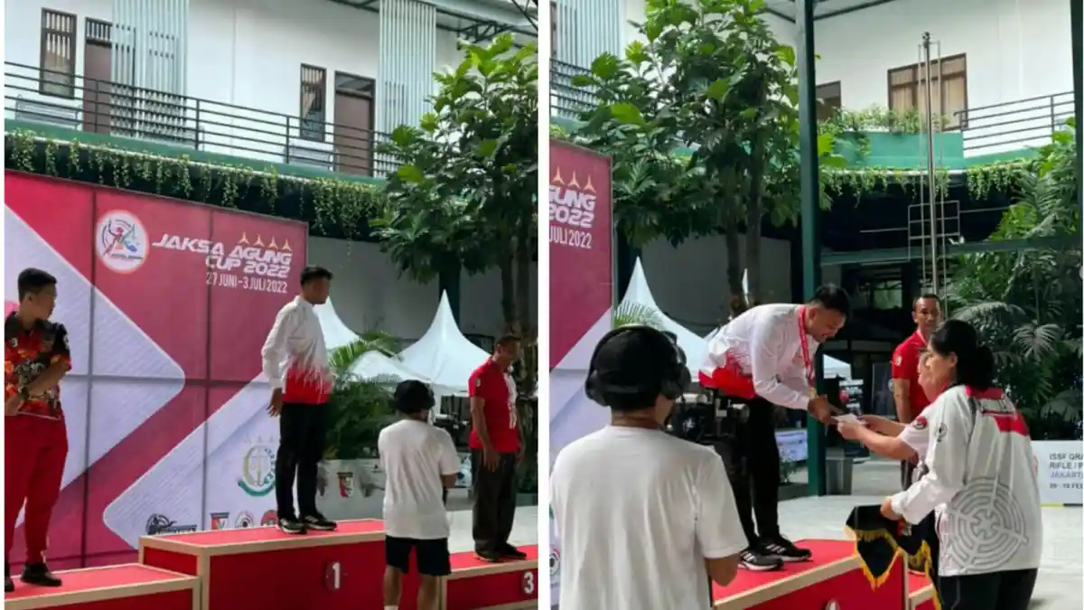 Petembak Aceh Tambah 1 Emas dan 1 Perak di Kejurnas Menembak Jaksa Agung Cup 2022