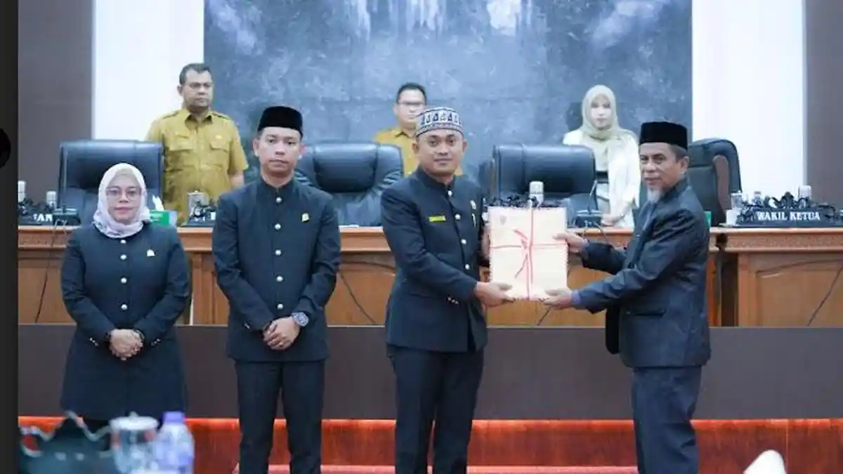 Pemkab Nagan Raya Ajukan KUA PPAS 2025 ke DPRK