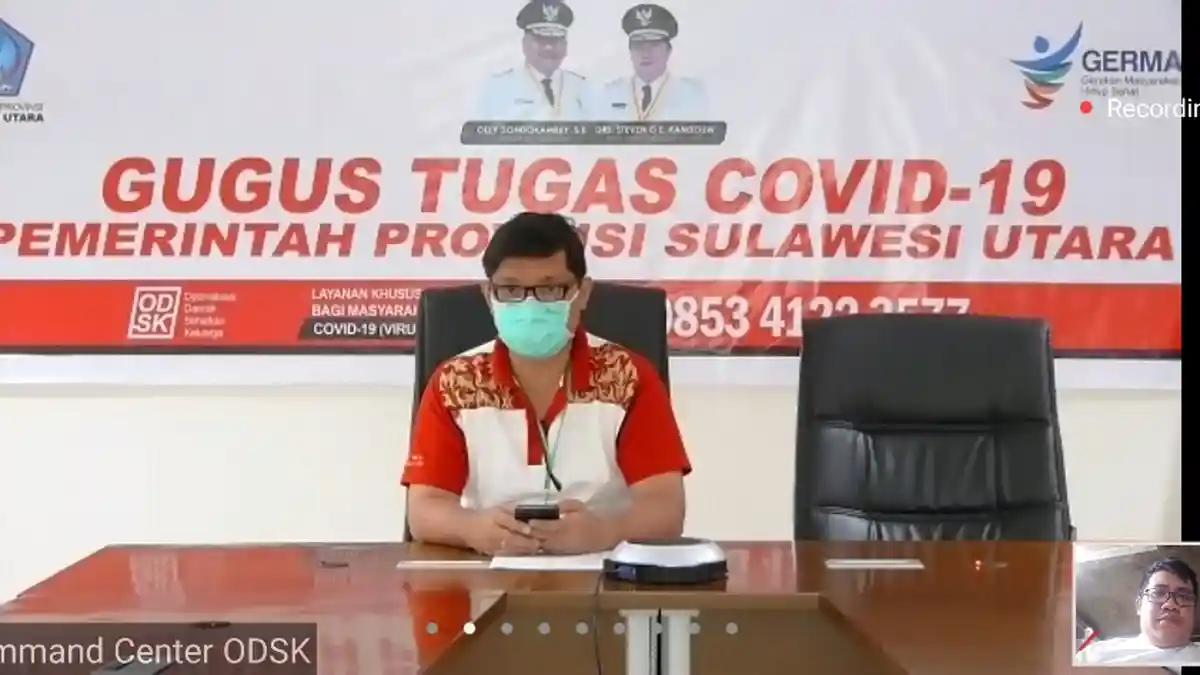 UPDATE Covid-19 di Sulut, 12 Orang Positif Dirawat di RSUP Prof Kandou dan RSAD Wolter Mongisidi
