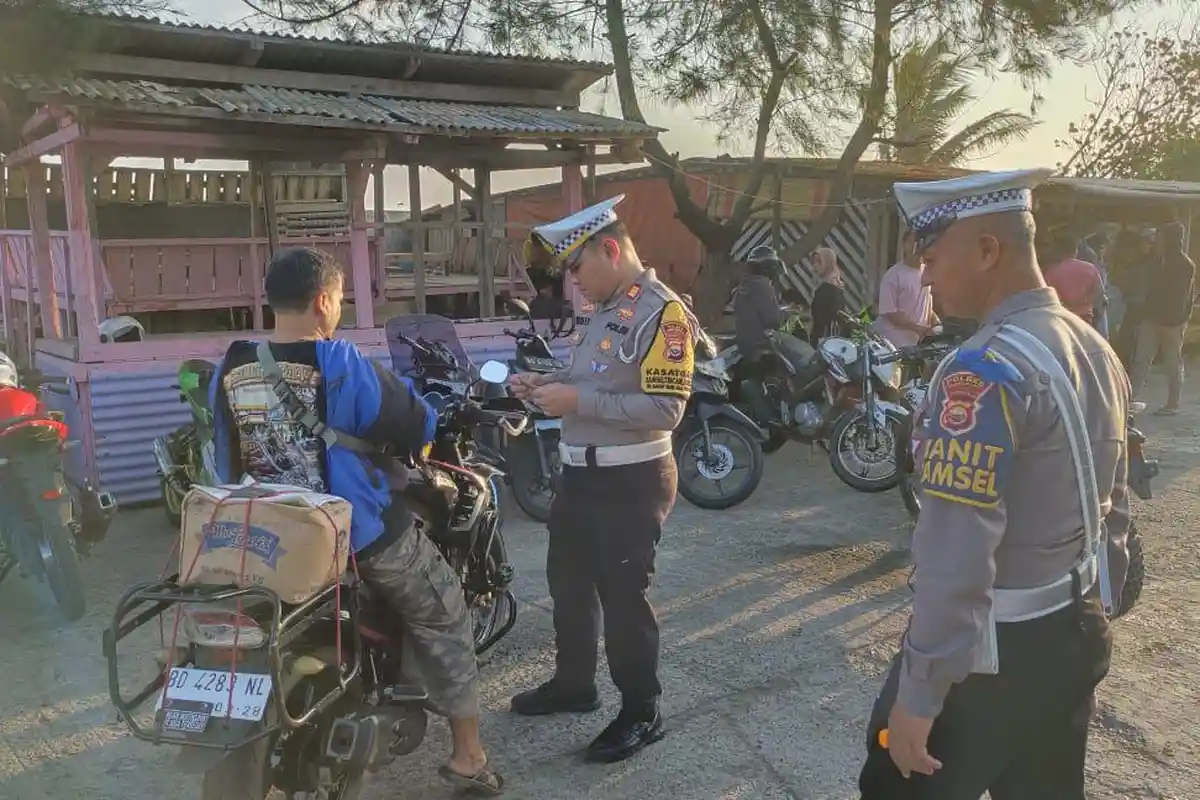 Hasil Operasi Patuh Nala 2024, Polres Mukomuko Tindak Puluhan Motor Gunakan Knalpot Brong