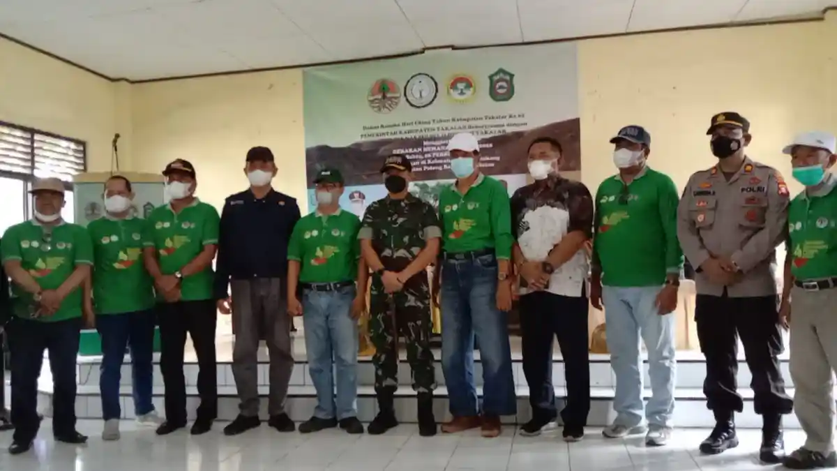 Lestarikan Lingkungan, Kolaborasi LDII-Pemkab Tanam Ribuan Pohon di Takalar