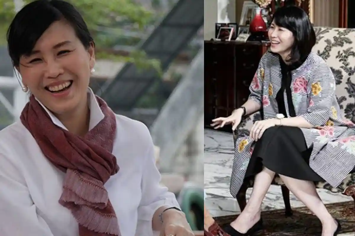 Cantiknya Veronica Tan Berbalut Batik Motif Sekar, Lihat Gaya Hidupnya Kini Setelah Ditinggal Ahok