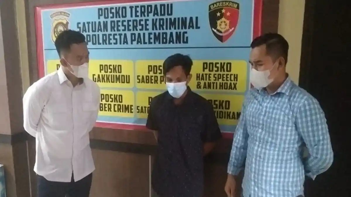 Ketakutan Ditembak Polisi, Pelaku Pencurian Kabel Tower di Palembang Serahkan Diri