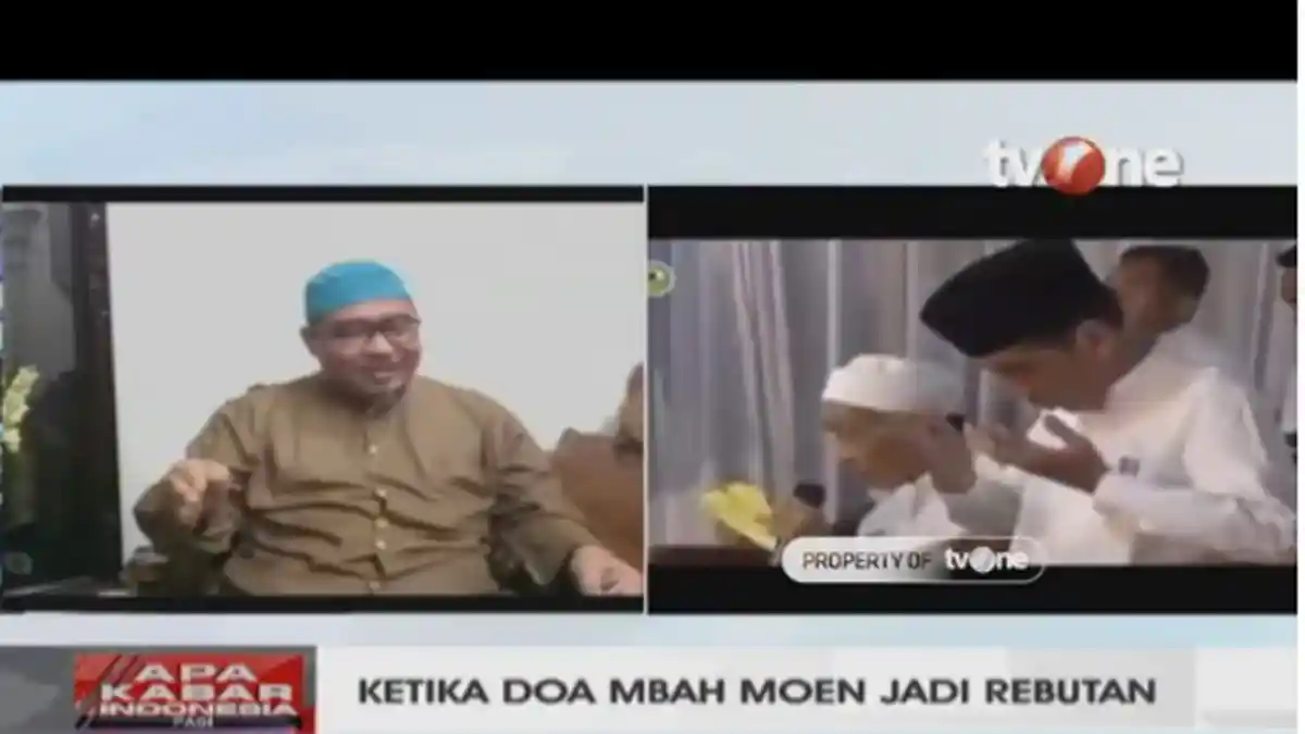 Gus Majid Beber Teks di Kertas yang Dibacakan Mbah Moen di Acara TV One, Tonton Videonya