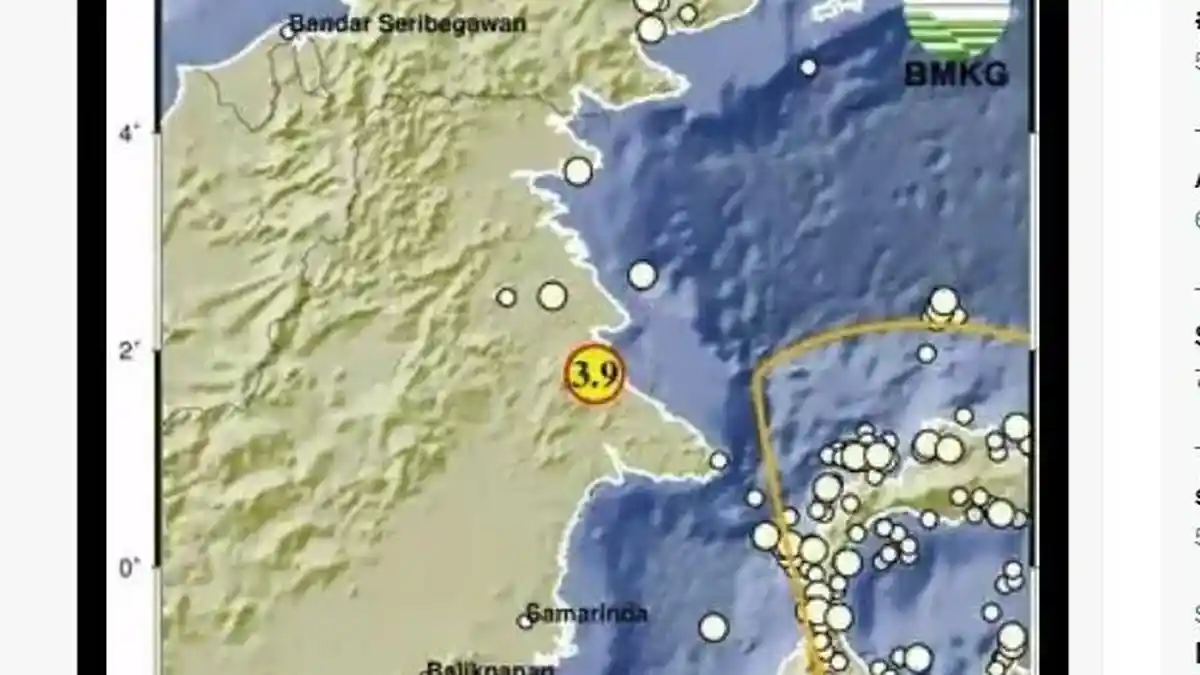 14 Kali Gempa Bumi Terjadi Sabtu 26 Agustus 2023, Cek Lokasi dan Kekuatan Guncangan Via BMKG