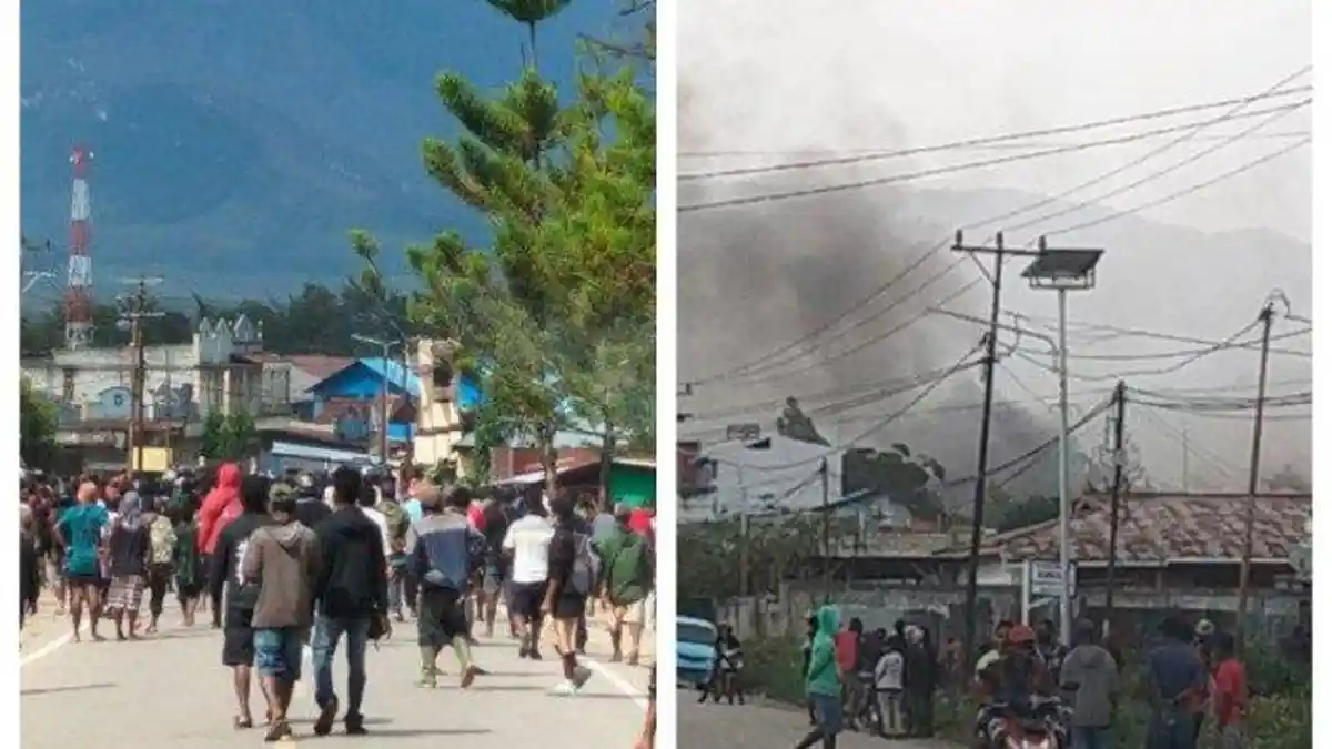 Update Kerusuhan di Wamena, Korban Tewas Bertambah Menjadi 10 Orang, Disebut Ada Pelanggaran HAM