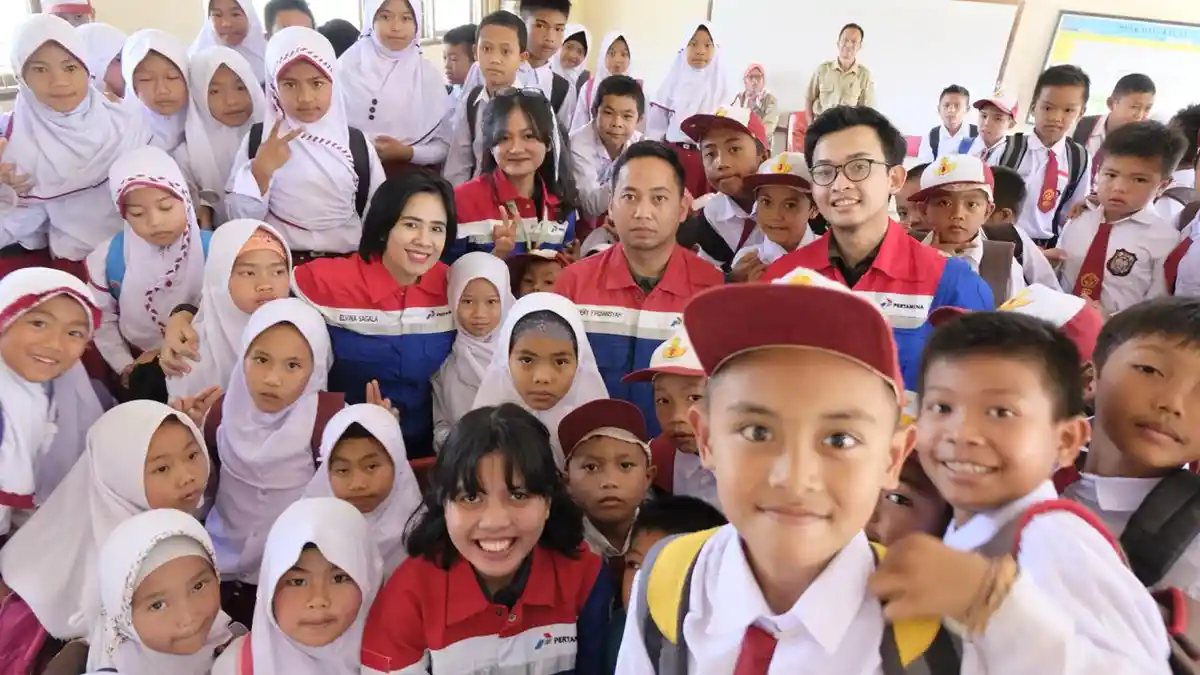 Mengenalkan Energi Panas Bumi, PGE Sosialisasi ke Sekolah Dasar