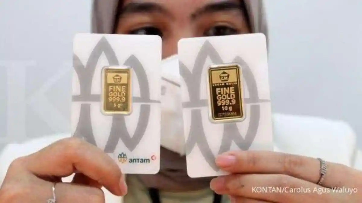 Harga Emas Antam Hari ini Jumat 5 Mei 2023, Mengalami Penurunan Tips Rp 3.000 per Gramnya