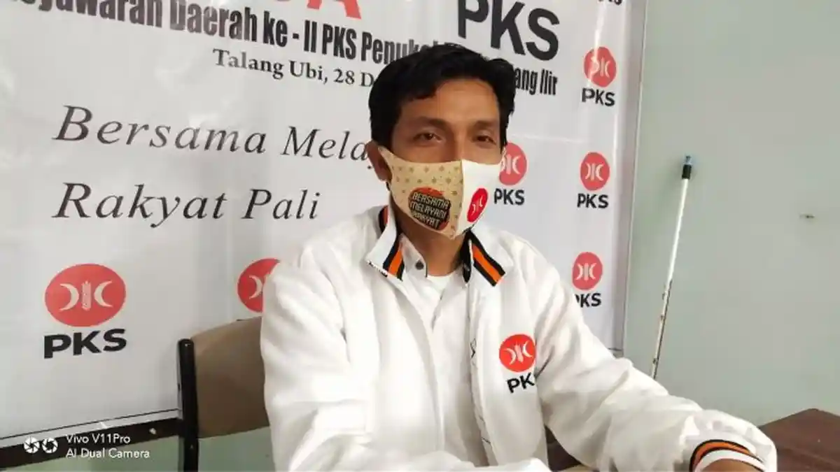 Kuyung Rizal Kembali Pimpin PKS PALI, Target Pilkada 2024 Usung Kader Partai