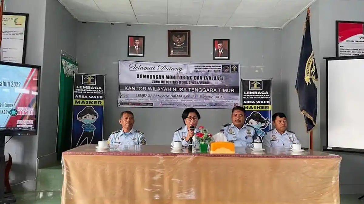 Monev UPT Se-Sumba Barat, Kemenkumham NTT Tekankan Fungsi Humas